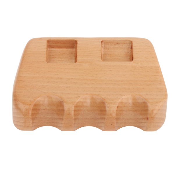 Soporte para tacos de billar con garra de fácil uso para clubes, salas de billar y comunidades. 3 hoyos