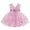 Pink - Polka Dot, variant on IDOPIP Toddler Baby Girls Shiny Butterfly Tutu Dress 3D Butterfly Princess Birthday Party Pageant Flower Girl Wedding V-Backless Dresses Photography Wedding Cake Crush 12-18 Months
