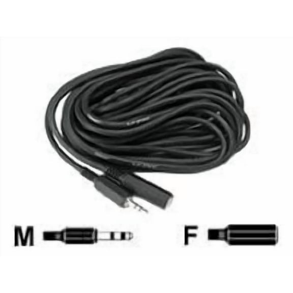 Hosa Technology Headphone Extension Cable, 3.5mm TRS to 3.5mm TRS, 25'