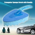 thumbnail image 4 of Sponge Brush with Handle for Car Wash, Blue Car Wash Tool, Efficient Cleaning Brush for Car Exterior and Interior, Long Handle for Easy Use and Strong Water Absorption, 4 of 8