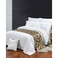 thumbnail image 3 of Xipuska Leopard Bed Runners for King Size Bed, Decorative Bed Throws for Foot of Bed, Brown Black Beige Modern Abstract Impressionist Bed Runner Sofa Throw Bedding Scarf Slipcover for Bedroom, 3 of 6