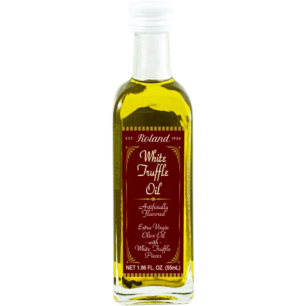 Roland White Truffle Oil with White Truffle Pieces and Artificial