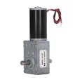 thumbnail image 1 of Gear Motor Dual Shaft DC 12V Self Locking Speed Reduction CW CCW Worm Geared Motor 35RPM, 1 of 5