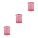 thumbnail image 1 of Methold Mesh Metal Pen Holder Pot Smooth Table Office Edge Eraser Stationery Caddy Organizer Holders Fashion Desk Ruler Container Type1 NO1, 1 of 6