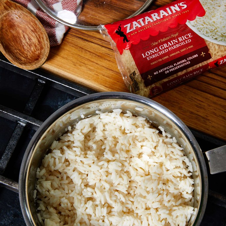 Zatarain's White Rice - Parboiled Long Grain, 2 lb Rice 