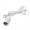 White, variant on Qiilu 1Pc E27 Hanging Pendant Light Fixture Home Lamp Chandeliers Bulb Socket Holder Cord with Switch ,Hanging Lamp Socket, Hanging Light Socket