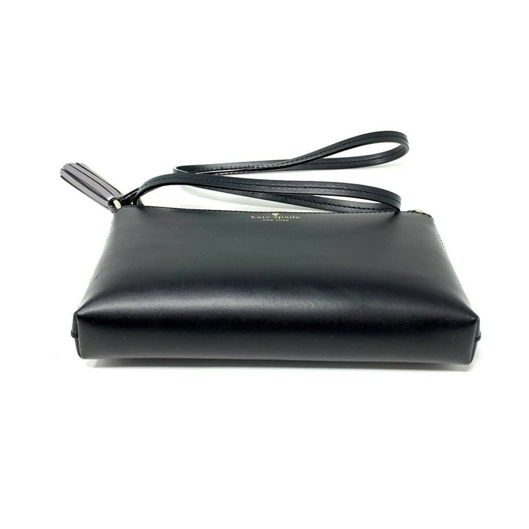 Kate Spade Ivy Street Amy Black Leather Crossbody Bag W