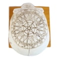 thumbnail image 4 of Wicca Astrology Zodiac Skull LED Night Light Statue With USB Charging Wood Base, 4 of 10