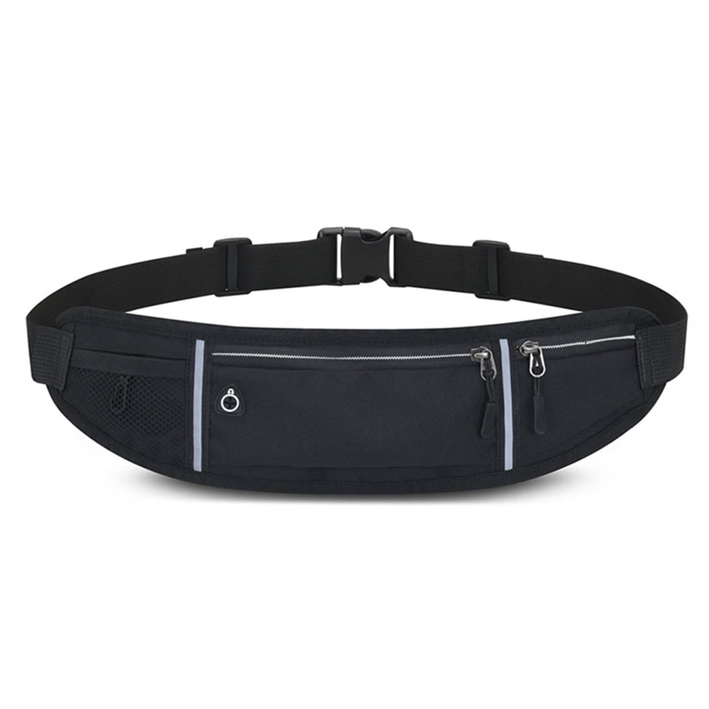 SIEYIO Adjustable Running Pouch Runners Belt Workout Waist Bag Elastic Slim Phone Holder Fanny