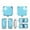 Blue, variant on TPU Protective Case for CMF Buds Pro 2,Protective Earbuds Sleeve Compatible with CMF by Nothing Buds Pro 2,Shockproof Scratch-Resistant