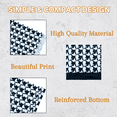 thumbnail image 4 of Novel Box 100 Pack Houndstooth Print 5x7" Paper Bags - Birthday, Gift, Party, Wedding Bags, 4 of 7