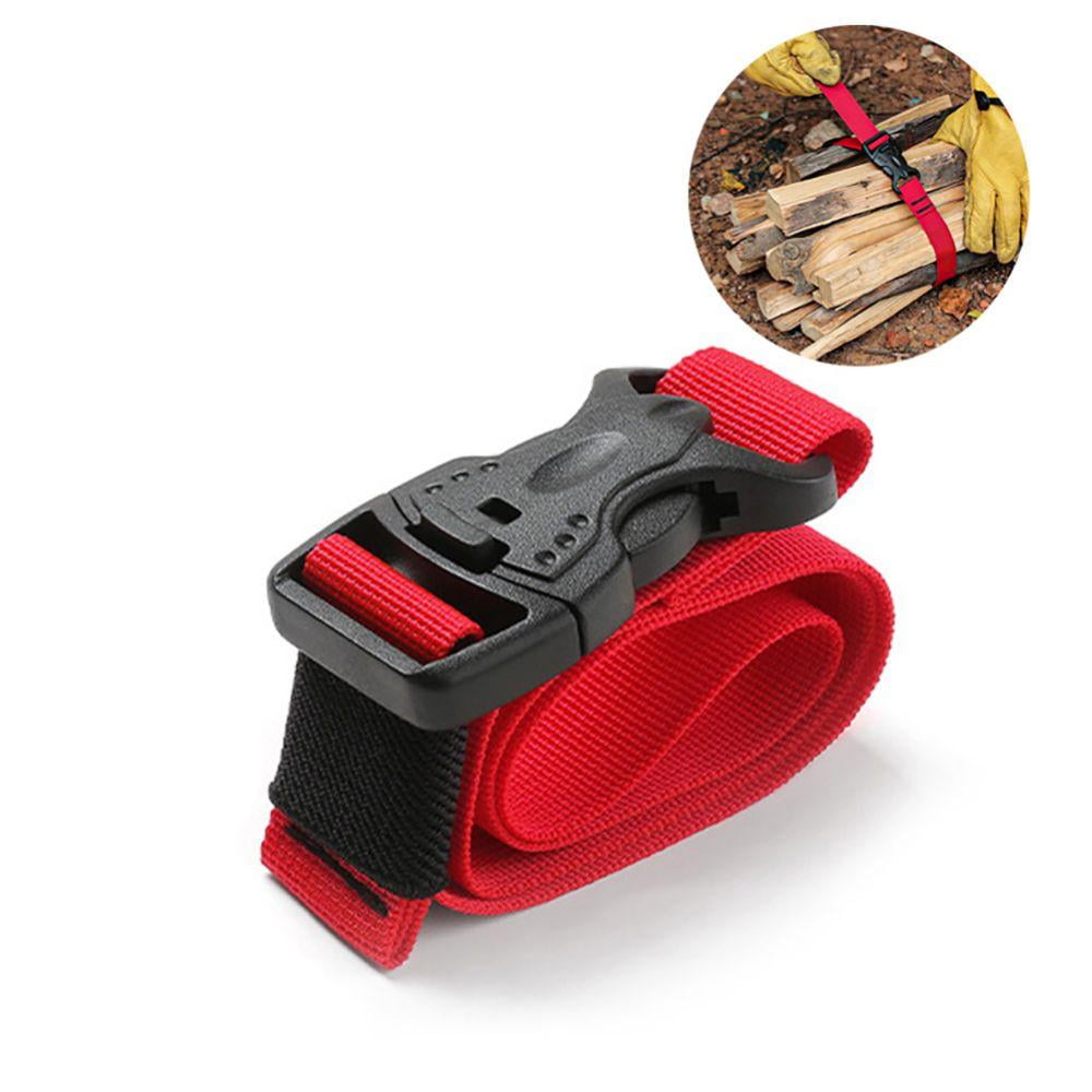 Outdoor Strap Buckle Packing Straps Adjustable 1Inch Belt Easy to Carry Luggage Binding Belt