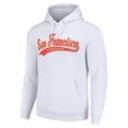 thumbnail image 2 of Unisex Starter White San Francisco 49ers Tailsweep Pullover Hoodie, 2 of 3