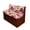 Patriotic Bell Hibiscus Print, variant on HELLHERO Brazil Carnival Feather Print Non-Slip RV Dinette Cushion Covers, Stretch, Suitable for Travel Trailer Camper, Fit for Bench Sofa