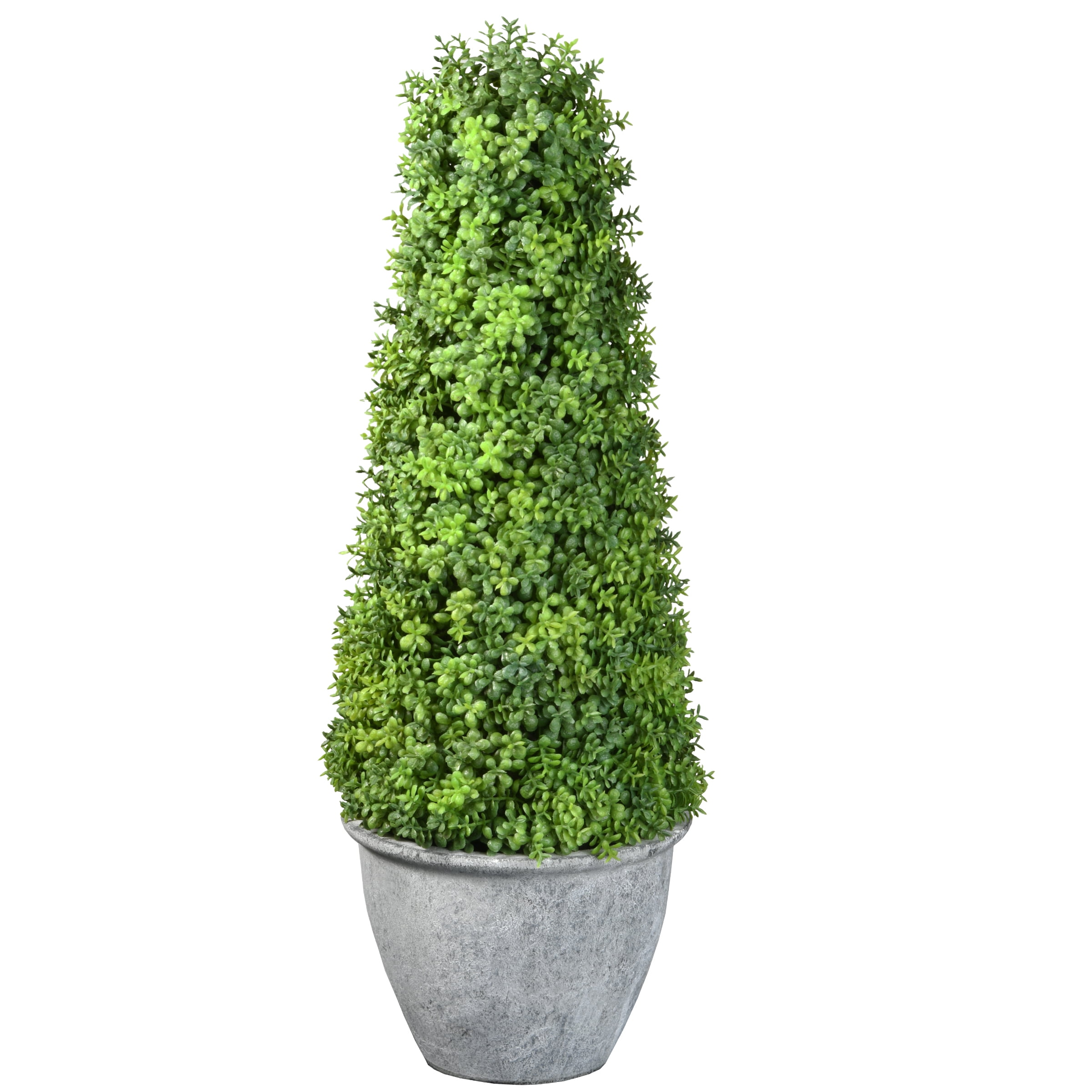 8" Inch Artificial ivy Topiary Ball Lifelike Plants Boxwood Green Decor Cone 