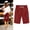 🔥 Wine_New, variant on Dianli Capri Pants Drawstring Women's Fashion Solid Color Mid Rise Capris With Drawstring Pockets Casual Lightweight Stretch Linen Look Five Quarter Pants Capri Pants