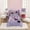 Purple, variant on Disney Minnie Mouse Let's Party 4 Piece Toddler Bed Set