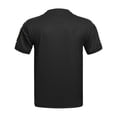 thumbnail image 3 of Mens Short Sleeve Utility T-Shirts with Hook and Loop Patch Pique Mesh Quick Dry Outdoor Workout Shirts Breathable Crewneck Athletic Tops for Hiking Camping, 3 of 10