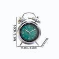 thumbnail image 3 of Classic Metal Alarm Clock With Low Light Visible Face And Clear Ring Tone For Bedroom Desk Office Dorm Living Room Kitchen And Home Decor, 3 of 7