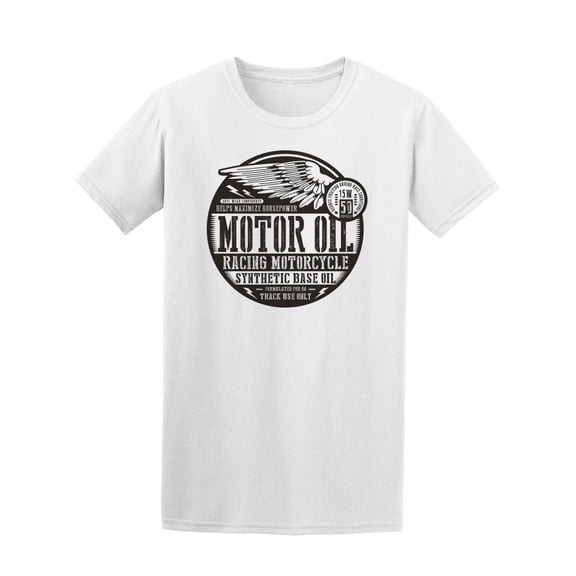 Motor Oil Racing Motorcycle Syn Tee Men's -Image by Shutterstock