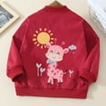 thumbnail image 5 of Favoffer Kids' Winter Panda Print Hooded Jacket Boys Girls Zip-Up Hoodie Casual Coat Long Sleeve Pollover Tops Fall Outwear for Baby Toddler 1-11Y, 5 of 6