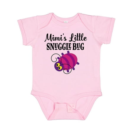 

Inktastic Mimi Little Snuggle Bug Gift Baby Girl Bodysuit