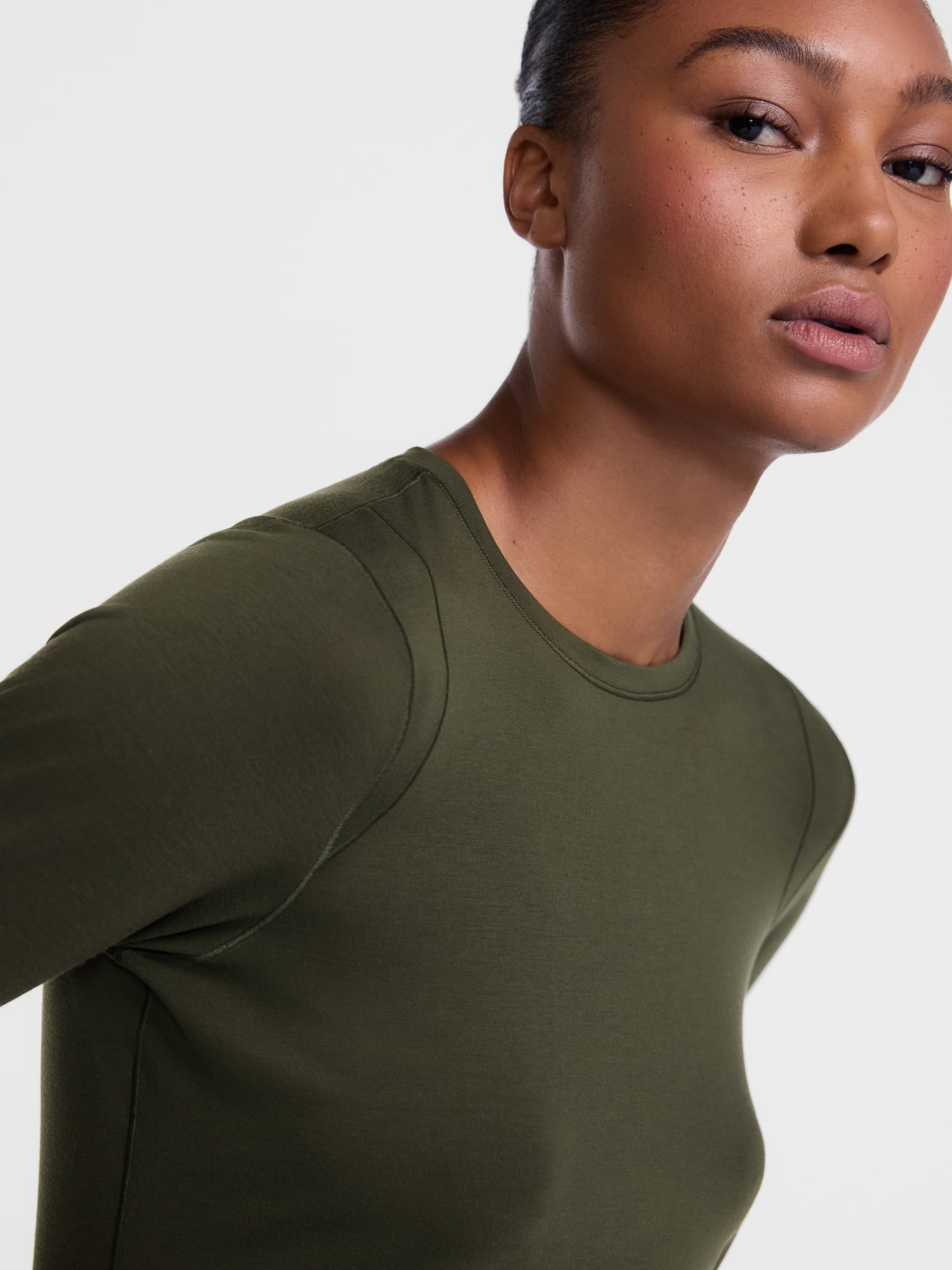 Ozark Trail Women's and Women's Plus Tee with Long Sleeves, Sizes XS-4X