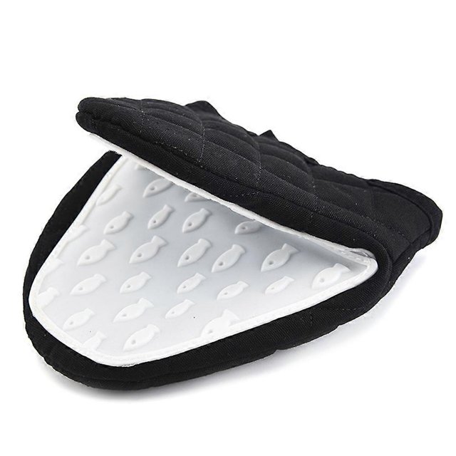 Silicone Anti-scalding Gloves Professional Heat Resistant Microwave Mitten for Kitchen