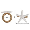 thumbnail image 5 of Yesbay 6 Pcs Napkin Rings Starfish Shape Reusable Ocean Theme Weddings Dinners Banquets Nautical Party Decoration Napkin Holders, 5 of 7
