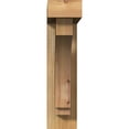 thumbnail image 5 of Ekena Millwork 4"W x 16"D x 16"H Imperial Block Rough Sawn Bracket w/ Offset Brace, Western Red Cedar, 5 of 25