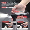 thumbnail image 2 of BigAlex Folding Walking Cane with Dual LED Lights, Adjustable Height Lightweight Walking Stick with Stable Rubber Base and Carrying Bag for Men Women and Seniors, 2 of 7