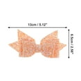 thumbnail image 2 of Unique Bargains 1 Pc Shiny Bow Drinkware Accessory for Home Orange PU, 2 of 5