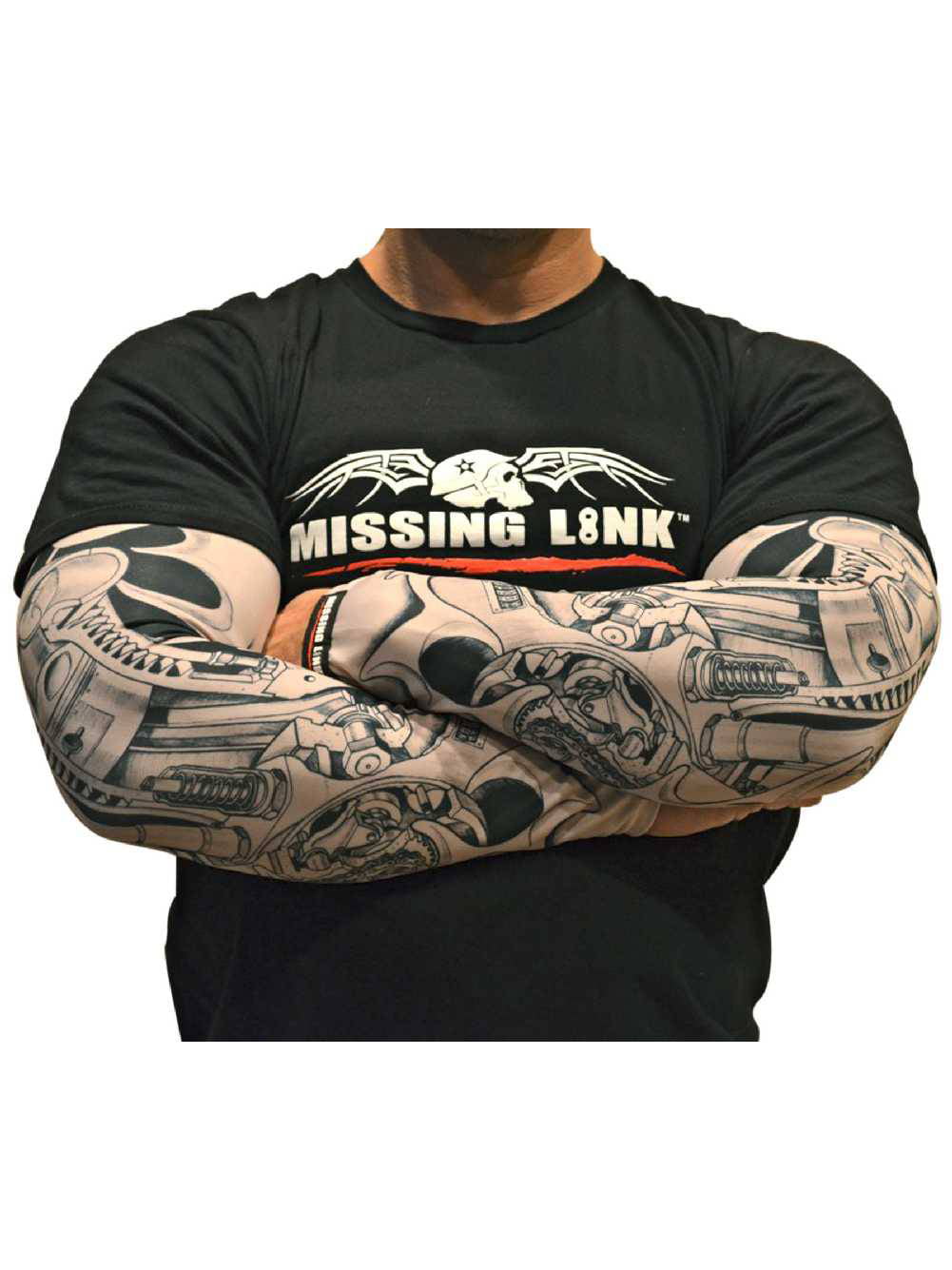 Missing Link SPF 50 POW-MIA Tattoo ArmPro Compression Sleeves APPOW 