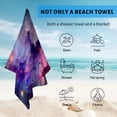thumbnail image 4 of GZHJMY Beach Towel for Women Girls, Nebula and Galaxies in Space Bath Towel, Oversized Lightweight Sport Towel, 31x51 Inch, 4 of 7