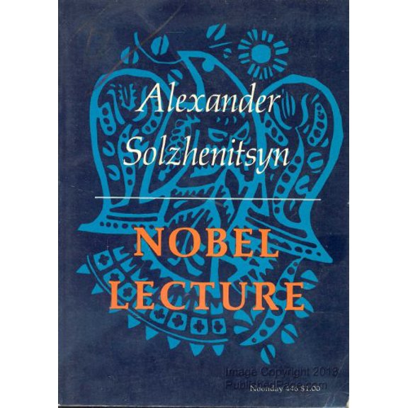 Pre-Owned Nobel Lecture (Paperback) 0374510636 9780374510633