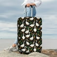 thumbnail image 7 of Xecao funny Goose Elastic Luggage Cover, with double-sided print , is perfect for travel, business, and daily use-Small, 7 of 7