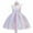White, variant on Odeerbi Kids Girls Princess Dresses Party Gowns Formal Dress Sequin Bow Evening Dress Sleeveless One Shoulder Dress Hot Pink