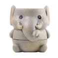 thumbnail image 1 of Cartoon Animal Split Flower Pot Cute Bear Elephant Desktop Potted Resin Ornament, 1 of 12