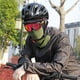 thumbnail image 5 of Pasamontañas De Moto Gorras de ciclismo Mascarilla facial transpirable para ciclismo Pesca Senderismo (Verde militar), 5 of 8