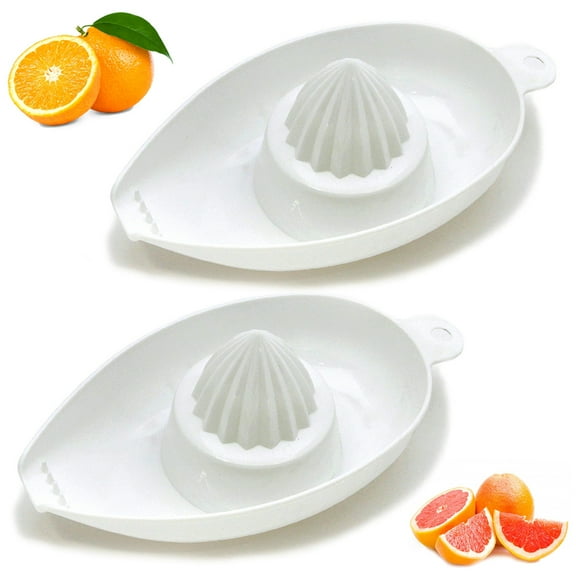 2 Pack Citrus Juicer Orange Lemon Squeezer Hand Held Fruit Press Juice Extractor