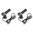 thumbnail image 2 of 2X 36V Electric Bicycle Scooter Speed Throttle Grip LCD Display with Switch Twist Throttle Accelerator Handlebar Grip, 2 of 7