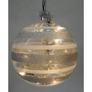 Holiday Time Lighted Ball Orn