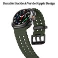 thumbnail image 2 of Pulseras de reloj Elaikement compatibles con Samsung Galaxy Watch 7 Ultra de 47 mm, 2 of 9