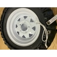 thumbnail image 5 of Tire Cover Central Desert Eagle Black Vinyl (Size Menu) 255/70r18 Center Camera, 5 of 5