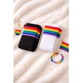 thumbnail image 2 of Calcetas Media Larga Mauya Orgullo LGBT Arcoiris 2 pares, 2 of 10