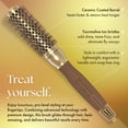 thumbnail image 3 of Olivia Garden NanoThermic Ceramic + Ion Round Thermal Hair Brush NT-12 (1/2"), 3 of 9