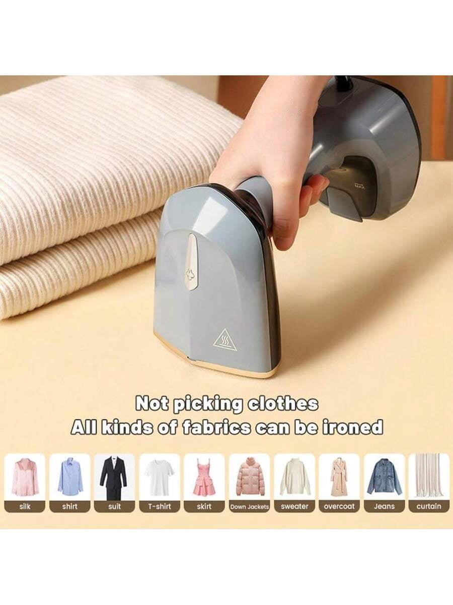Household Small Handheld Steam Iron, Clothes Steam Iron, Portable Steam Iron, Household Steam Iron: Powerful Steam, 10-Second Quick Heating, Suitable For Home, Office And Travel
