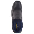 thumbnail image 6 of ABSOLUTE FOOTWEAR Mens Easy Slip On Faux Leather Casual Smart Formal Work School Loafer Shoes - Black - US 8, 6 of 7