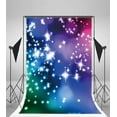 thumbnail image 3 of ABPHOTO 5x7ft Photography Backdrop Twinkle Starry Night Bokeh Shining Spots Romantic Nature Night View Wallpaper Happy Birthday Photo Background Backdrops, 3 of 4