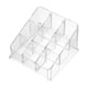 thumbnail image 2 of Organizador de lápiz labial jinwen estuche transparente 9 ranuras, 2 of 8